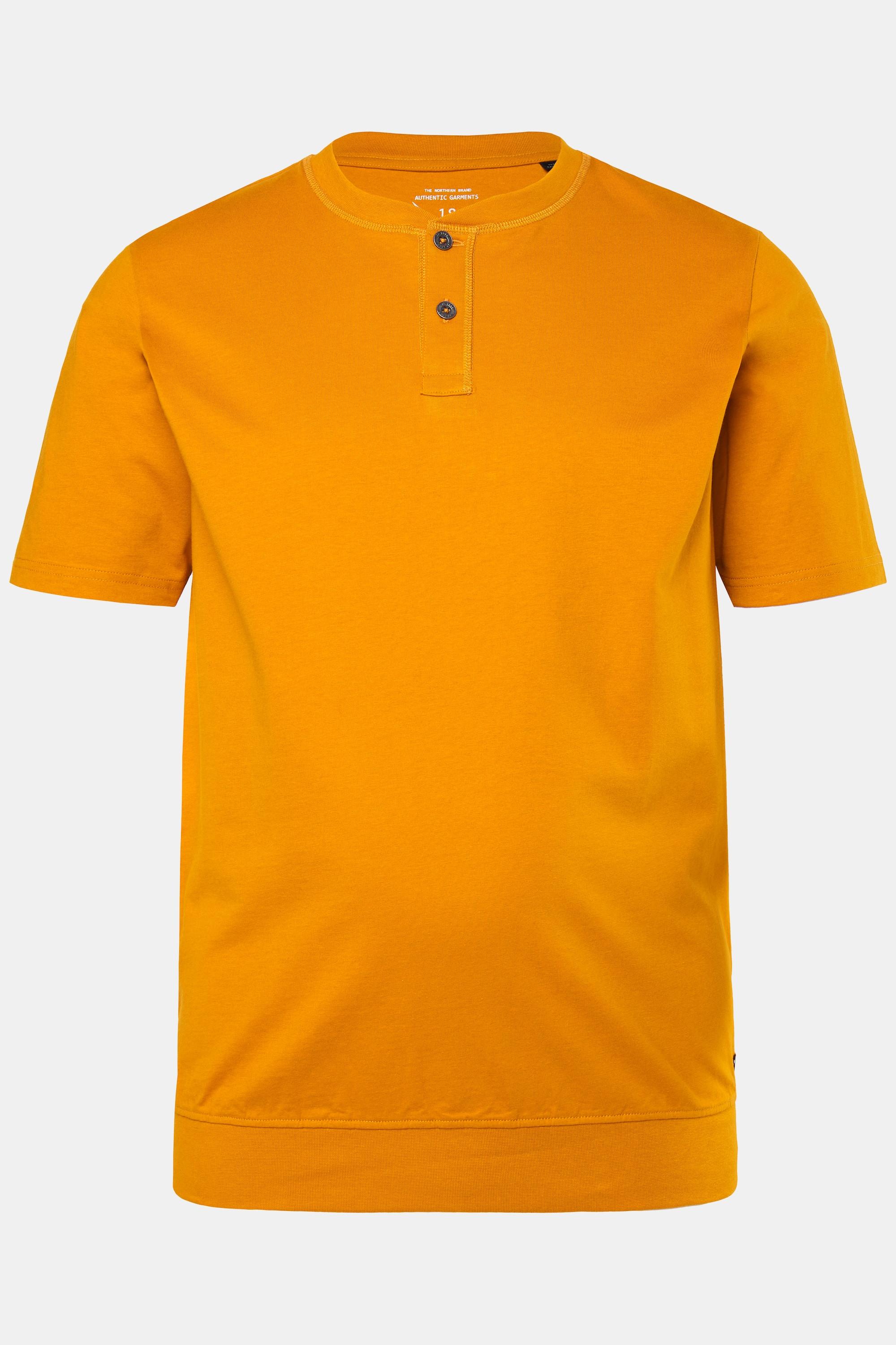 JP1880 Henley Halbarm Rundhals T-Shirt