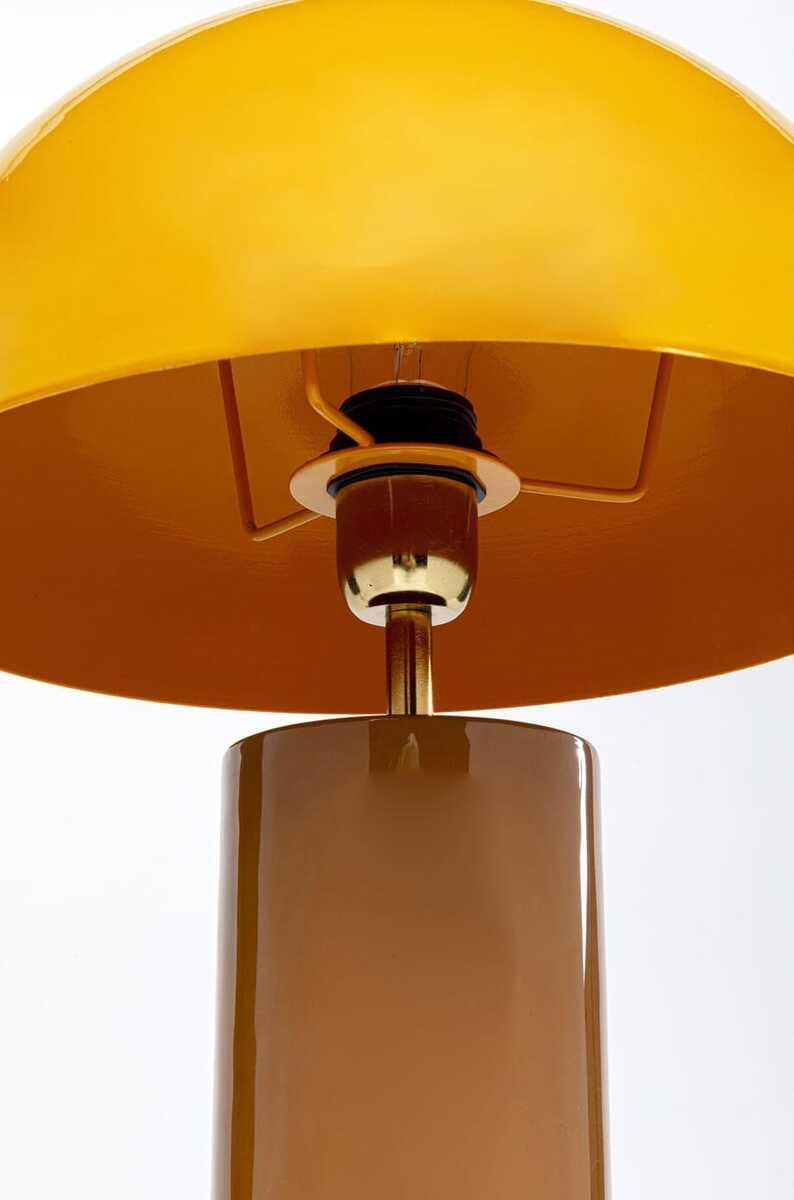 KARE Design Tischleuchte Josy gelb 51