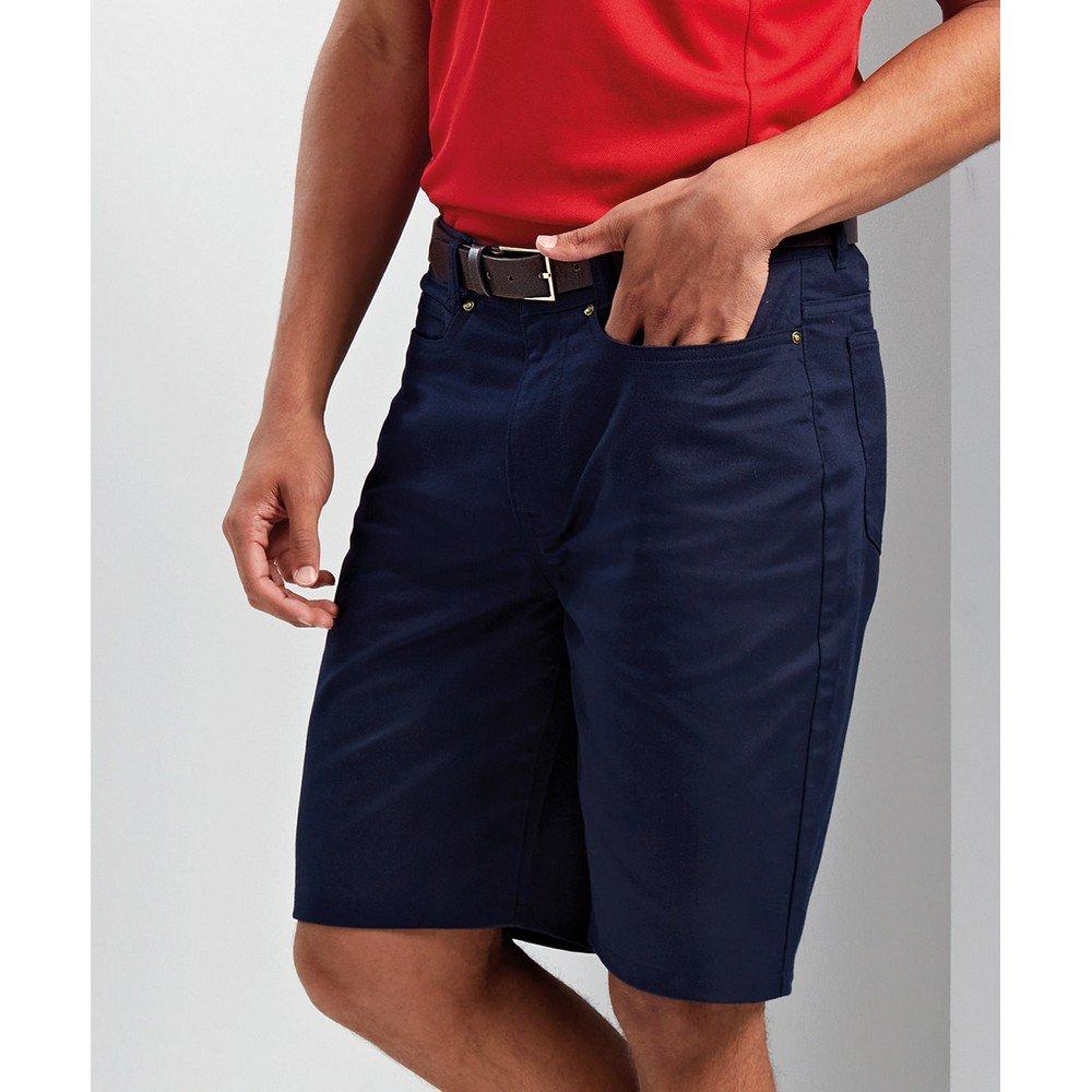 PREMIER Chino Shorts mit doppeltem Umschlag
