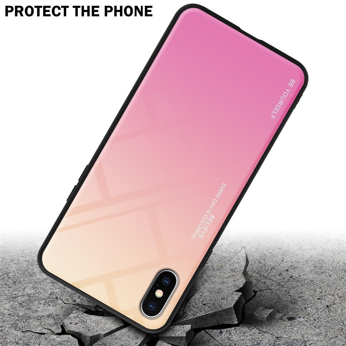 Cadorabo Hülle für Apple iPhone X / XS Zweifarbig