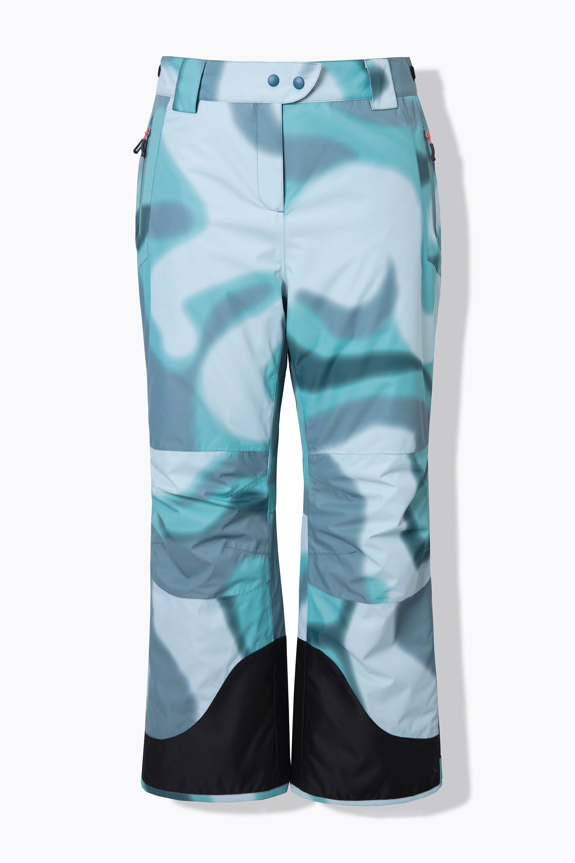 Ulla Popken Skihose wasserdicht mit Klettriegel und Formknie