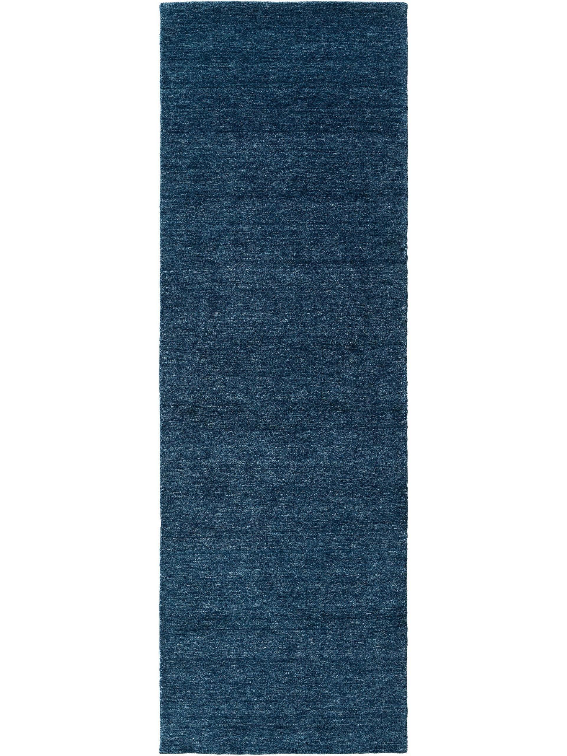 Benuta Wollteppich Jamal Blau