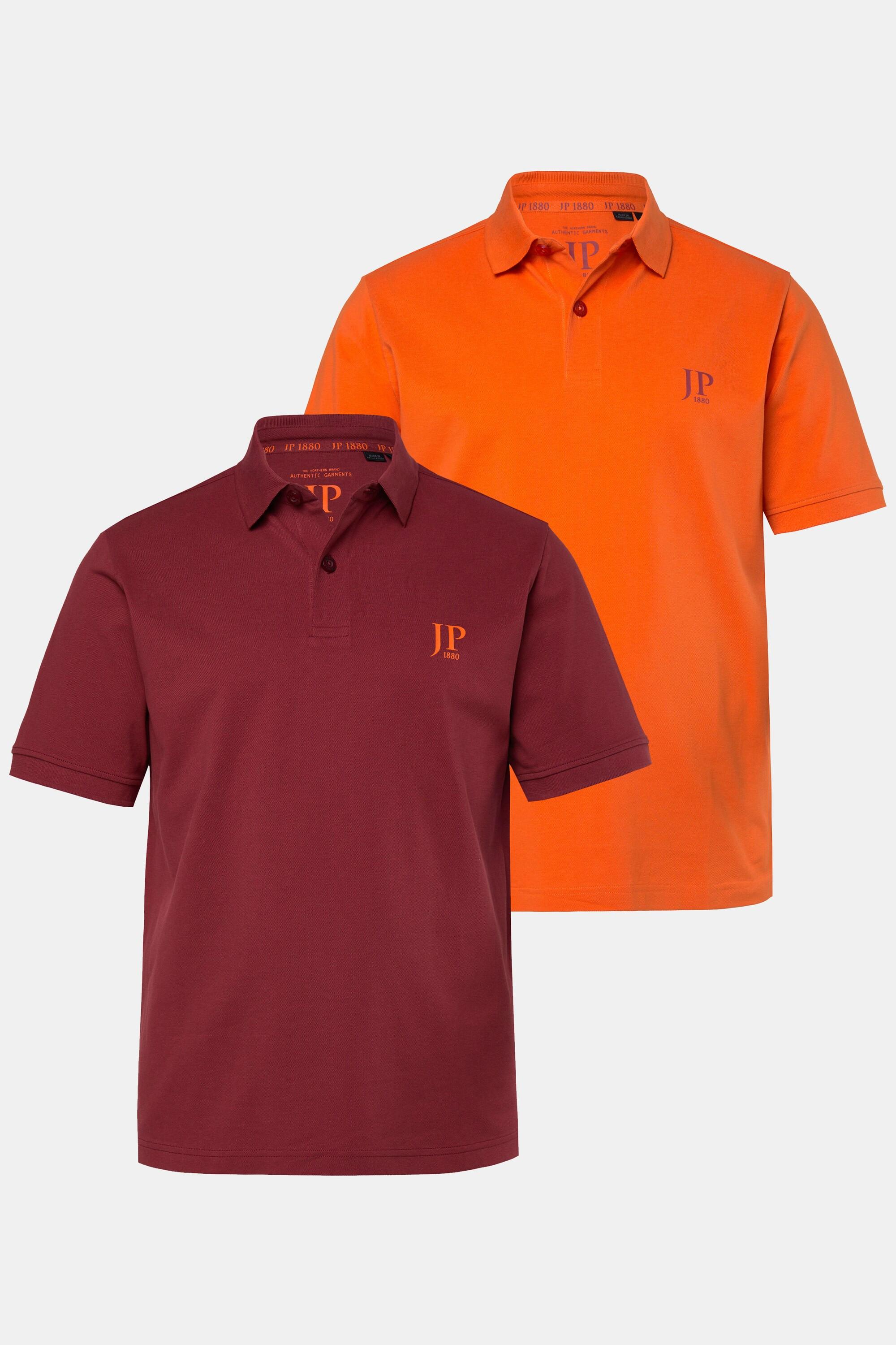 JP1880 Basic Piqué Poloshirt 2er-Pack
