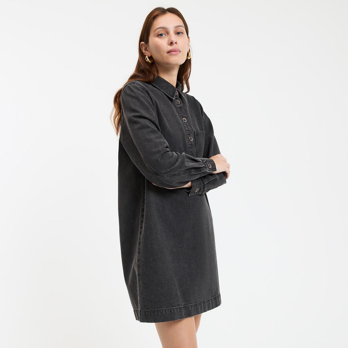 La Redoute Collections Signature ALBANE Kurzes Jeanskleid