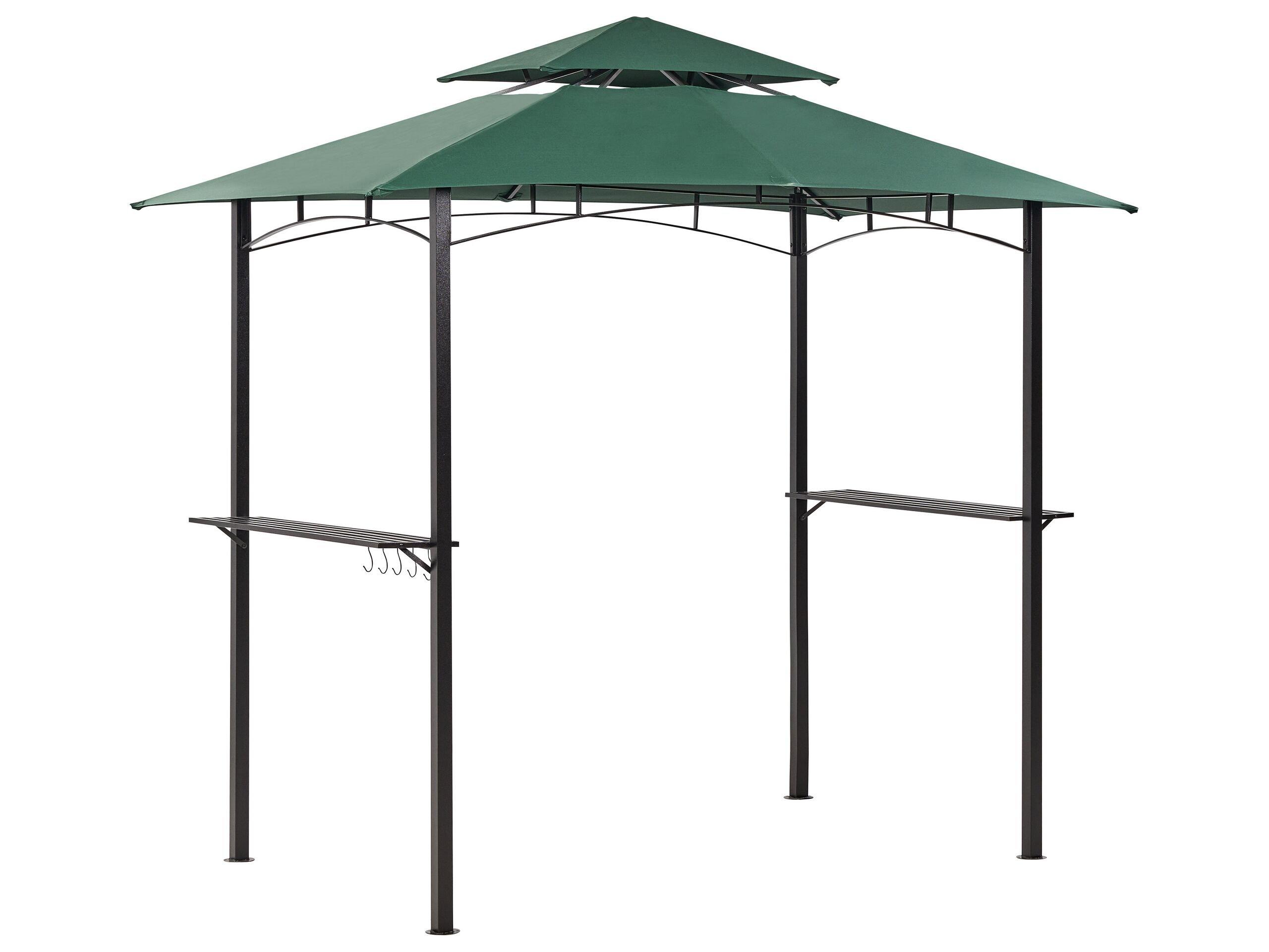 Beliani Pavillon aus Stahl Klassisch NARO
