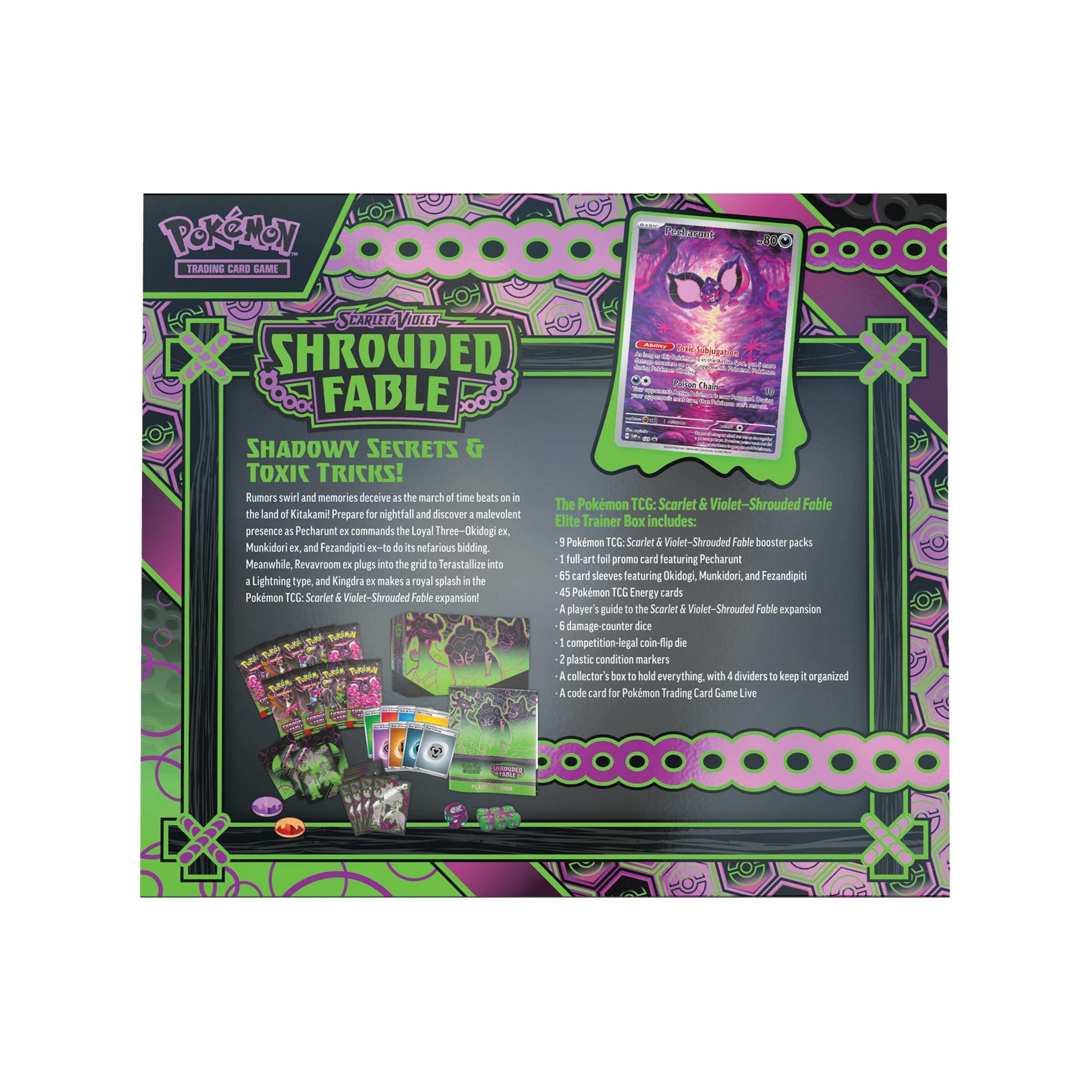 Pokémon SV06.5 Shrouded Fable Elite Trainer Box, englisch