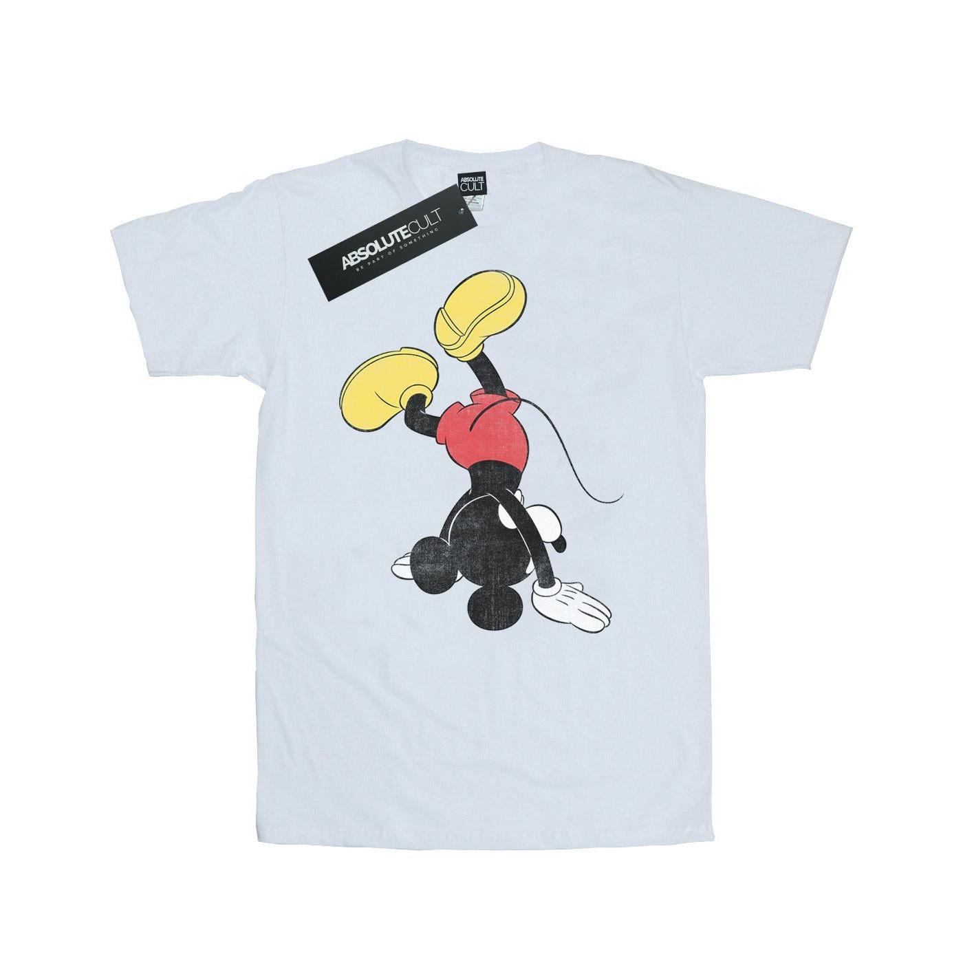 Disney Mickey Mouse Upside Down Print T-Shirt