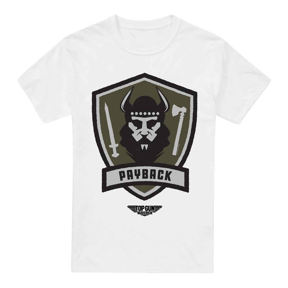 Top Gun Payback Bedrucktes Kurzarm T-Shirt