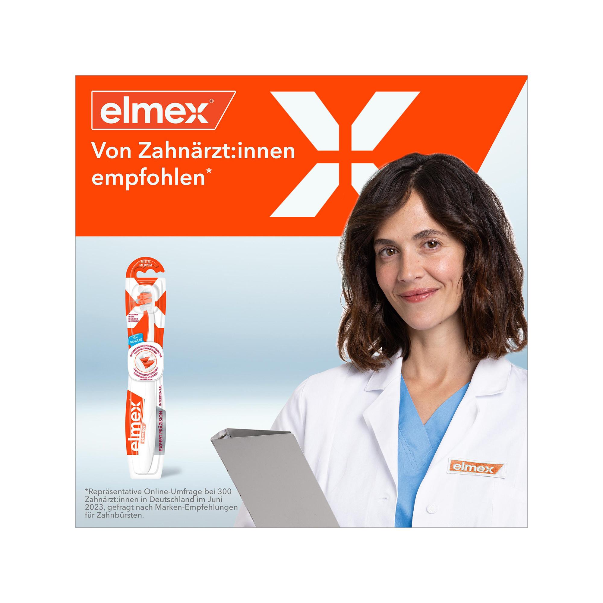 elmex Zahnbürste Expert Präzision Interdental