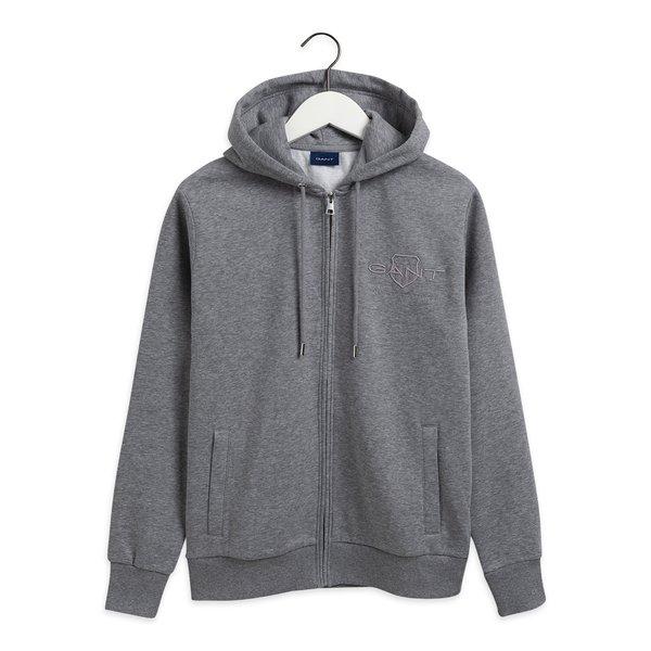 GANT TONAL ARCHIVE SHIELD ZIP HOODIE Sweatshirt