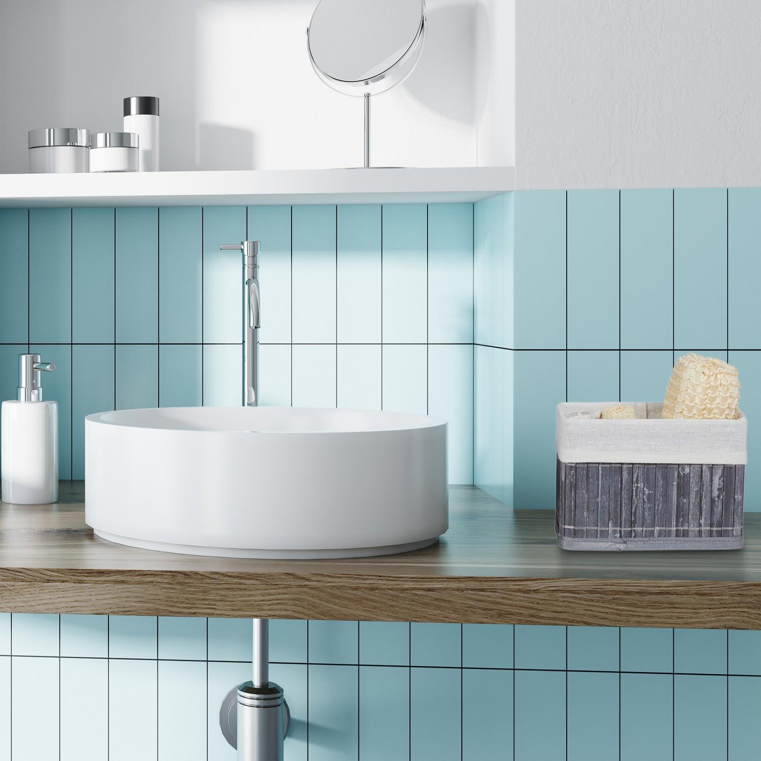 B2X Aufbewahrungskörbe aus Bambus – 6er-Set