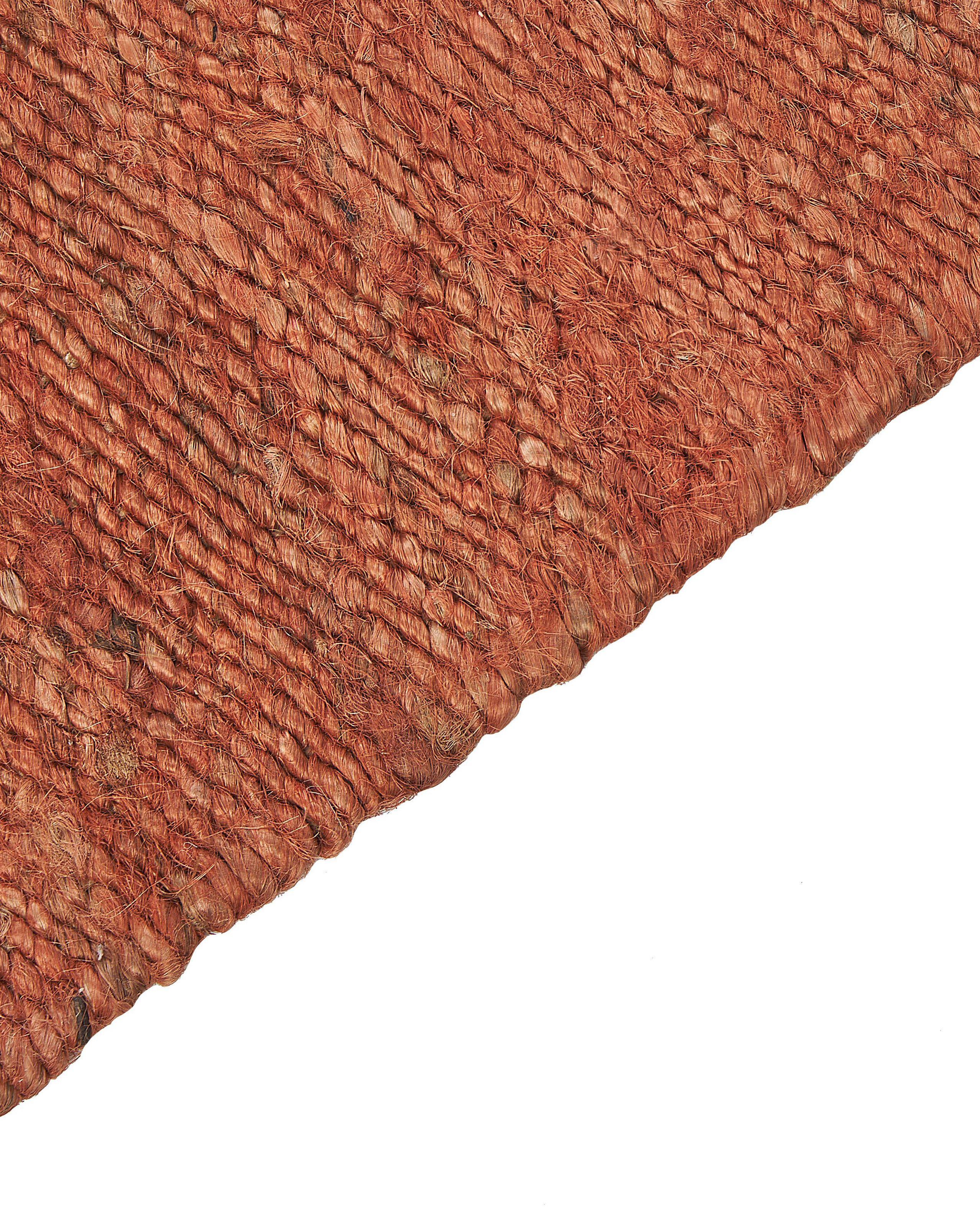 Beliani Teppich aus Jute Boho LUNIA