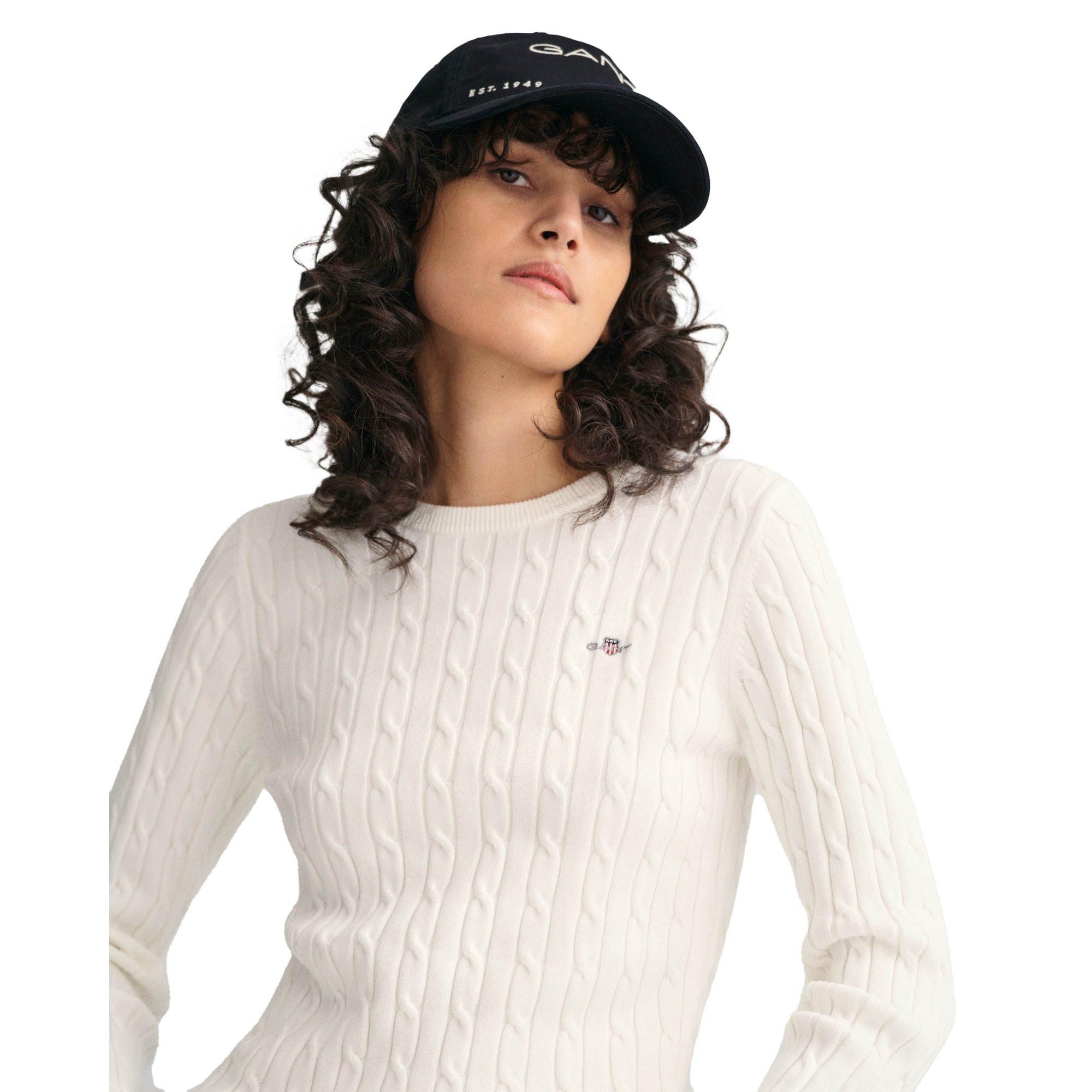 GANT Strickpullover Figurbetont