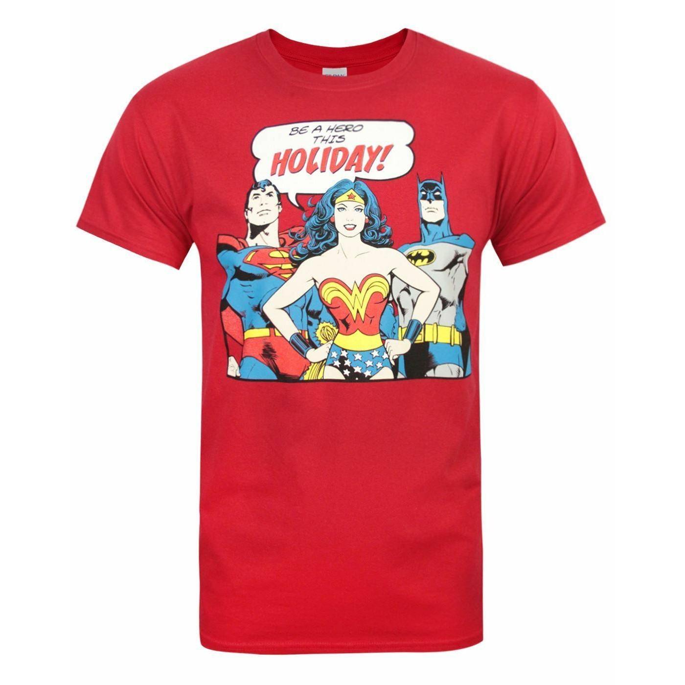 DC COMICS Be A Hero T-Shirt