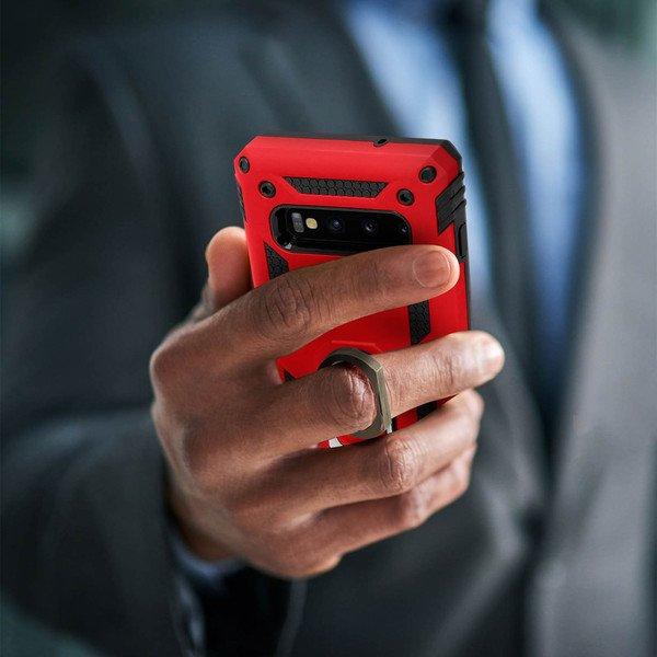 Avizar Stoßfeste Hülle Galaxy S10 Plus Rot