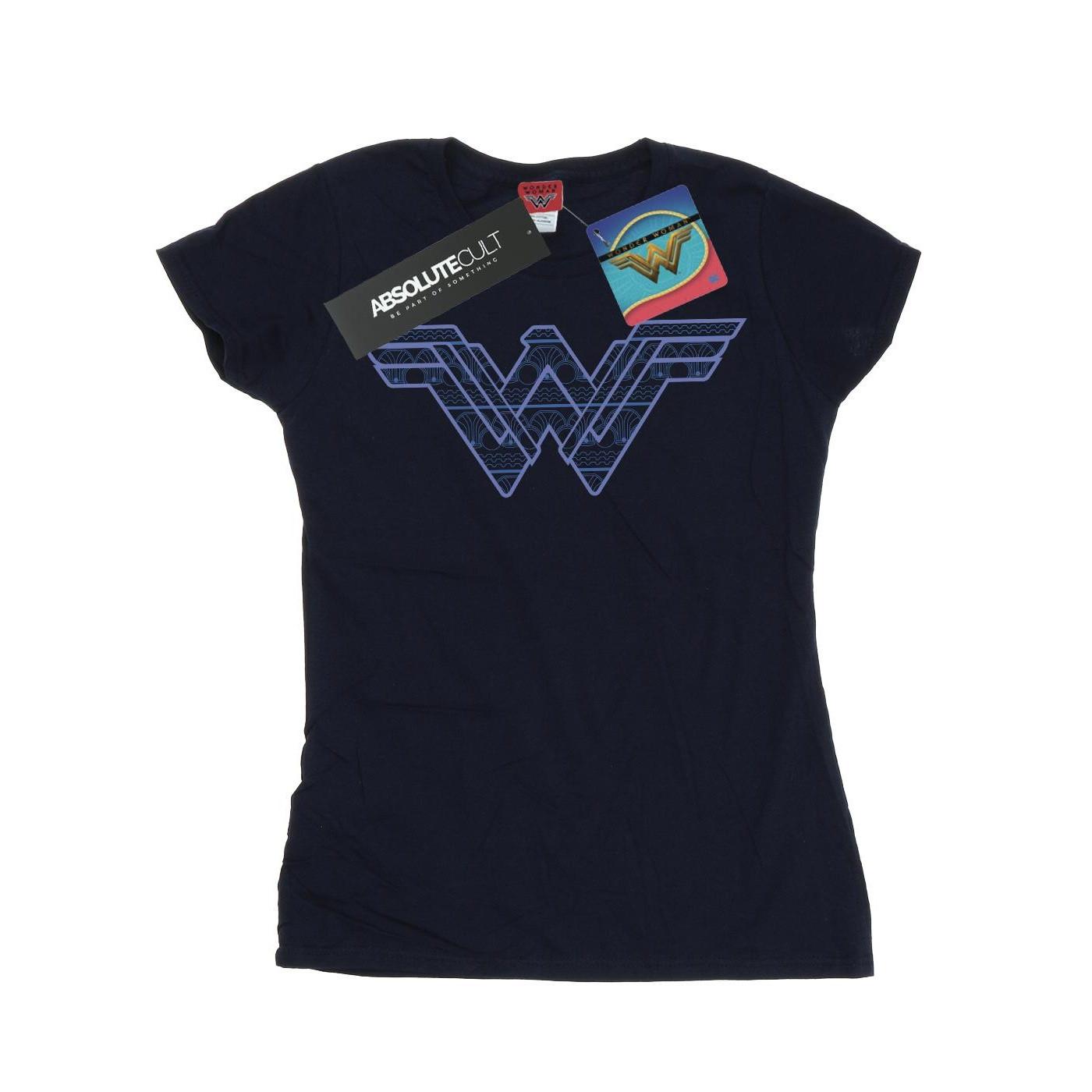 DC COMICS Wonder Woman Logo Print T-Shirt