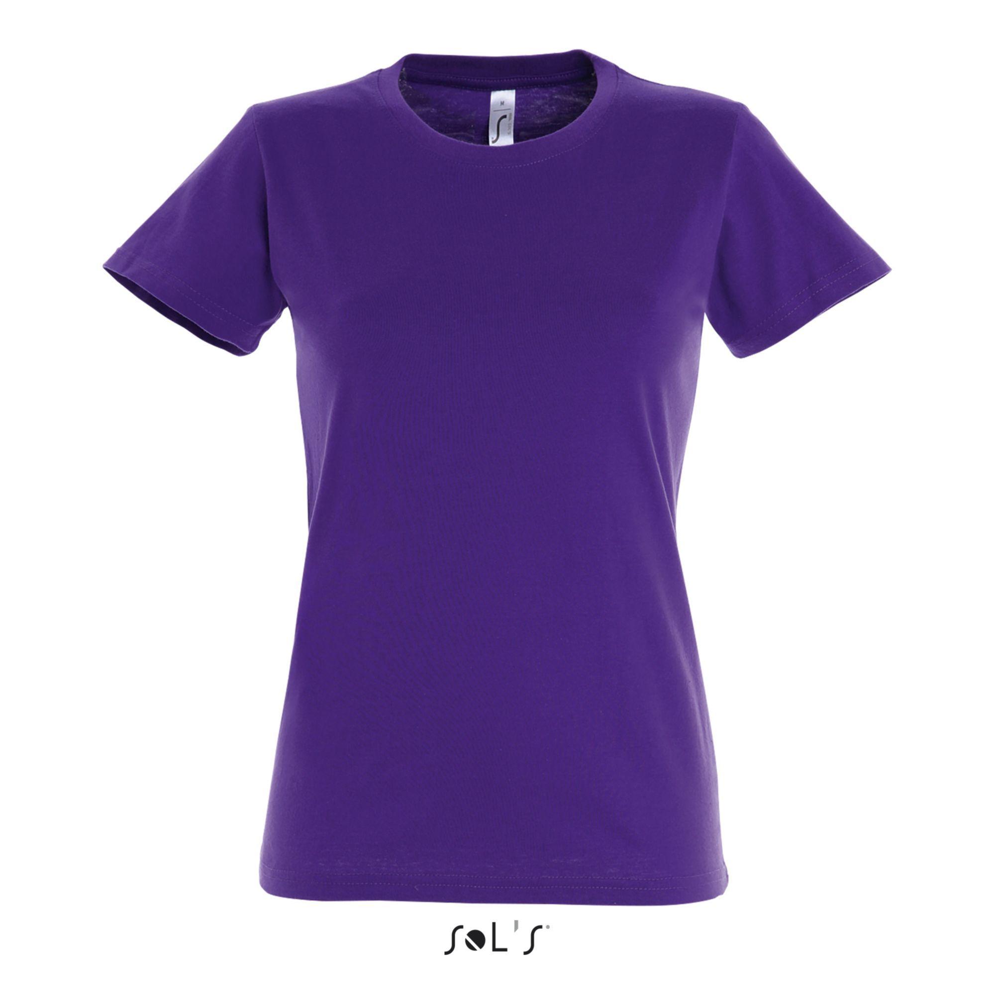 SOLS Imperial Regular Fit Kurzarm T-Shirt