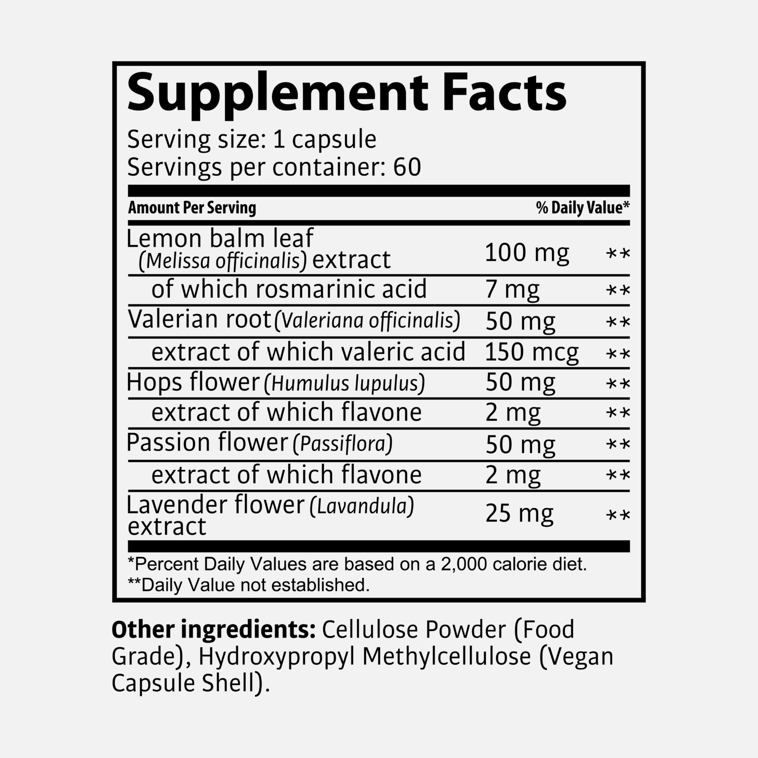 Tasnim Für deinen Schlaf – Baldrian – Relax Balance ESL – 60 Kapseln