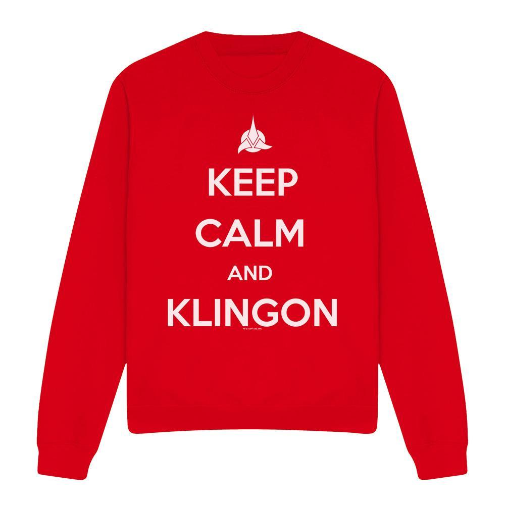 Star Trek Calm Klingon Sweatshirt