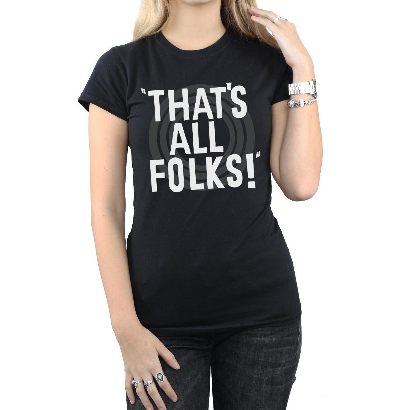 LOONEY TUNES That's All Folks T-Shirt