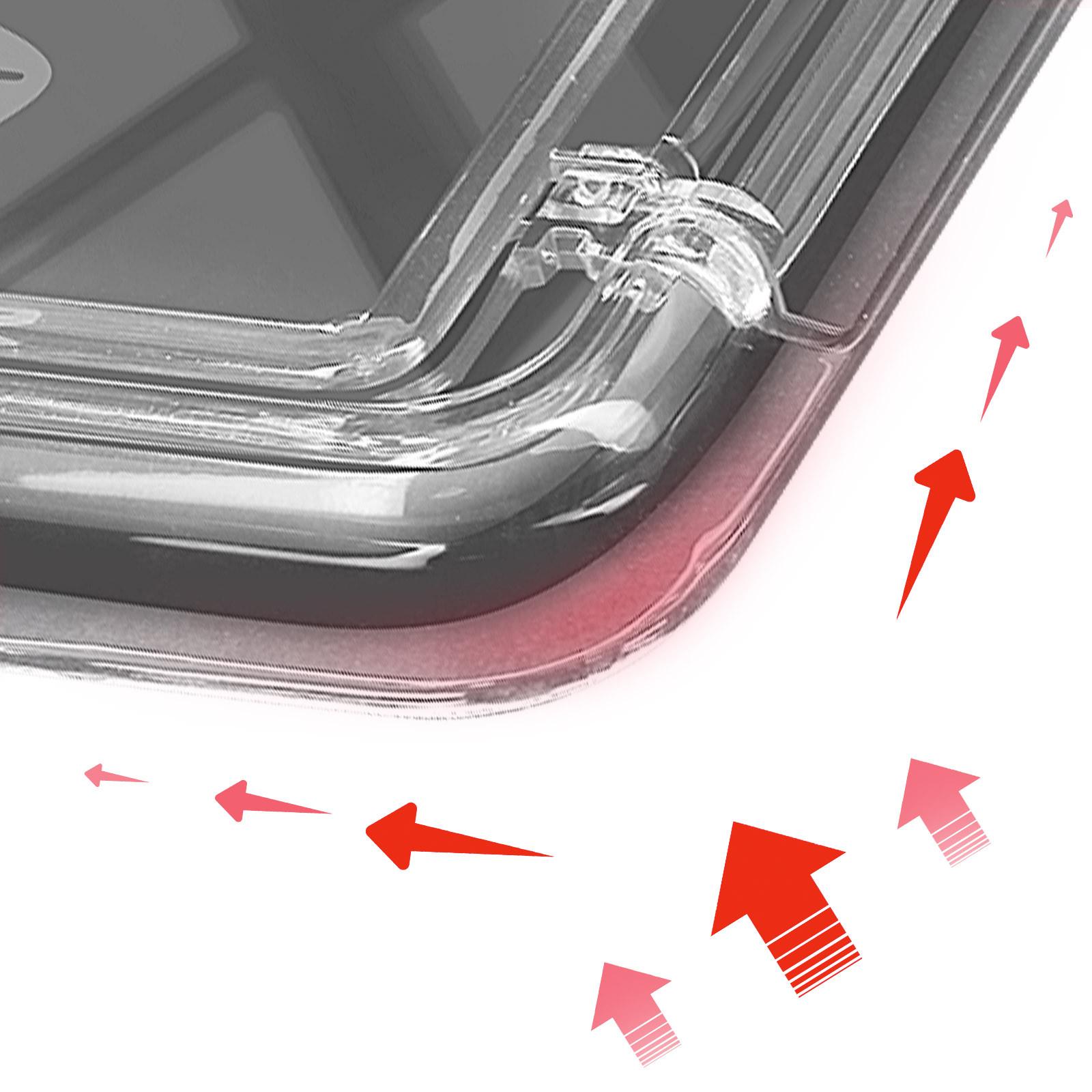 Avizar Stoßfeste Hülle Samsung S24 Forcell