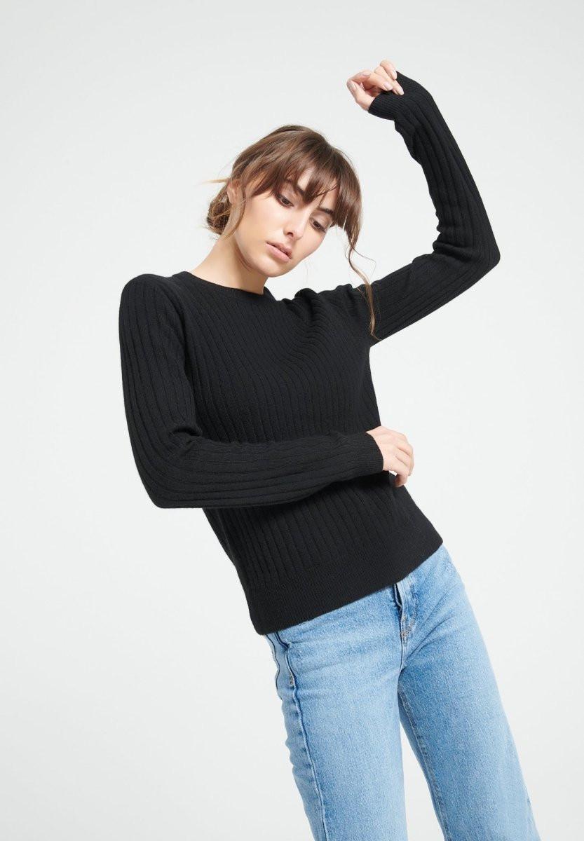Studio Cashmere8 LILLY 16 Pullover mit Rundhalsausschnitt - 100% Kaschmir