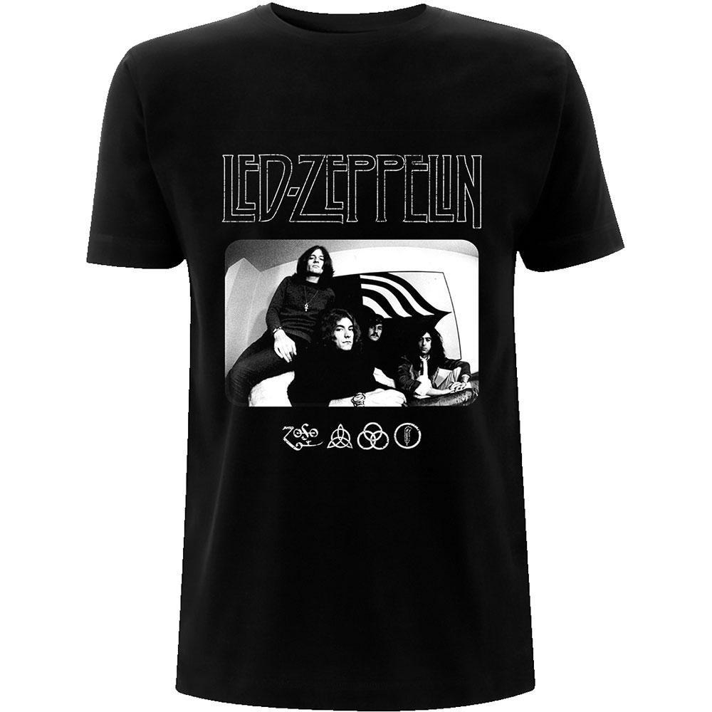 Led Zeppelin Foto Logo T-Shirt