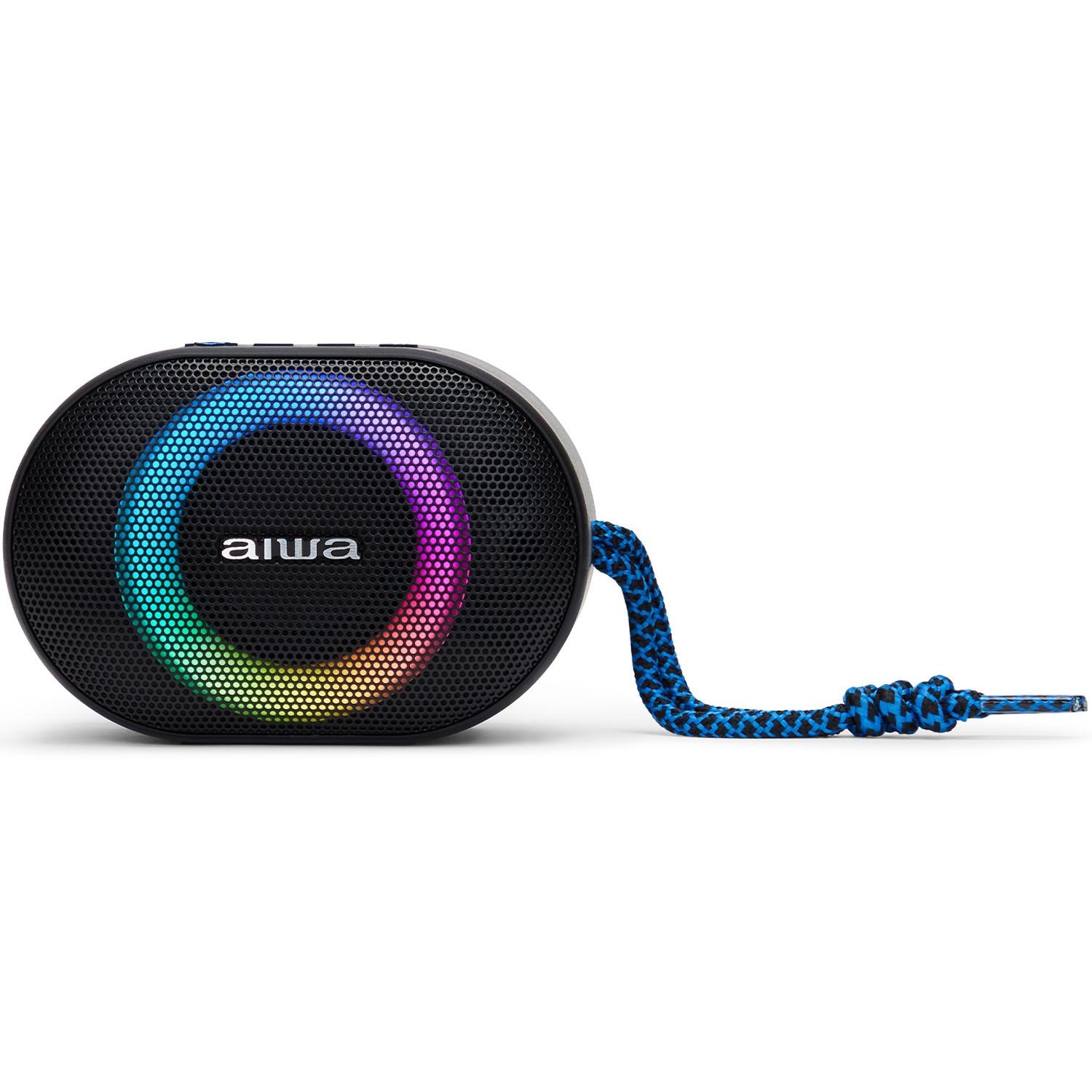 aiwa Bluetooth-Lautsprecher IPX6 RGB-Beleuchtung
