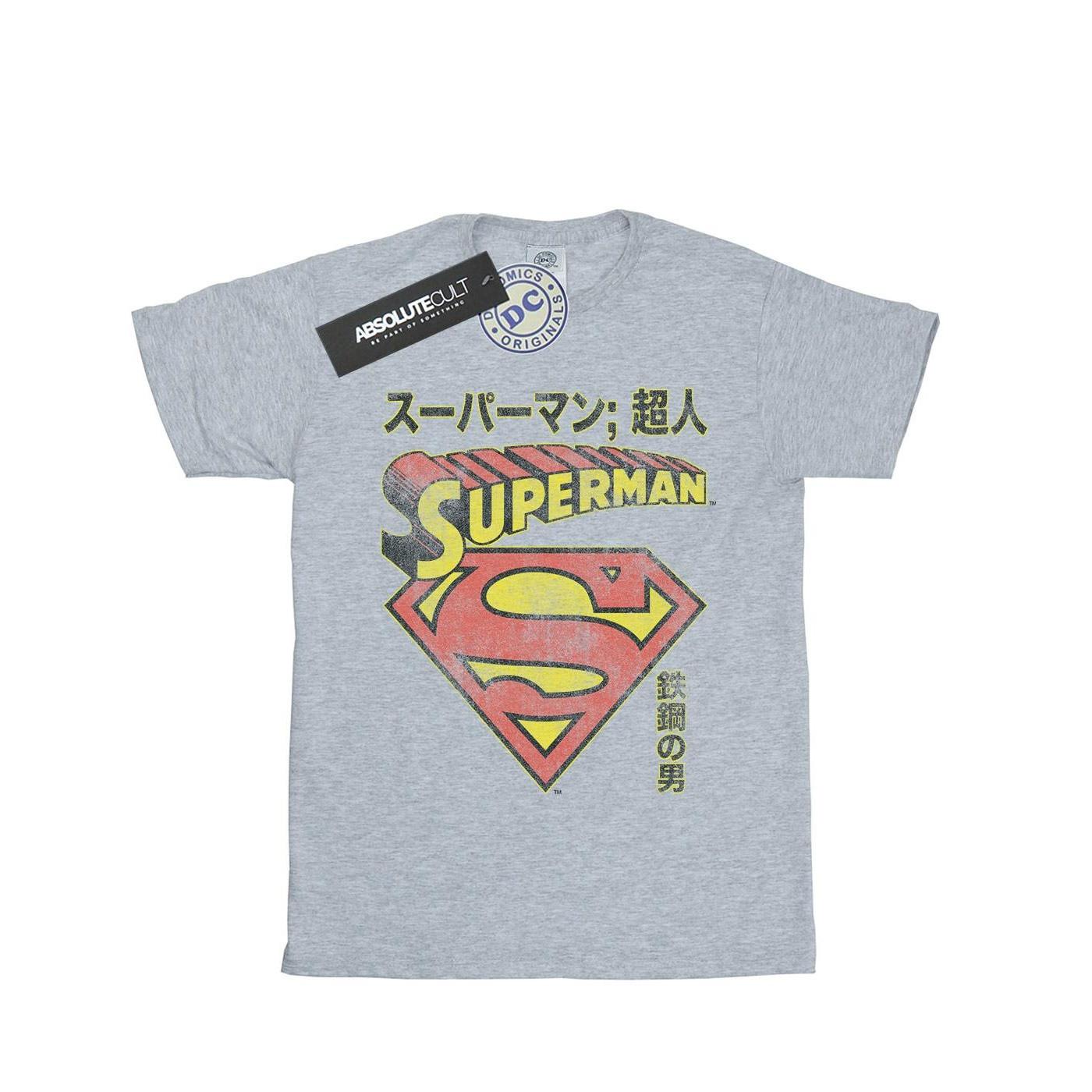 DC COMICS Superman Japanisches Logo T-Shirt