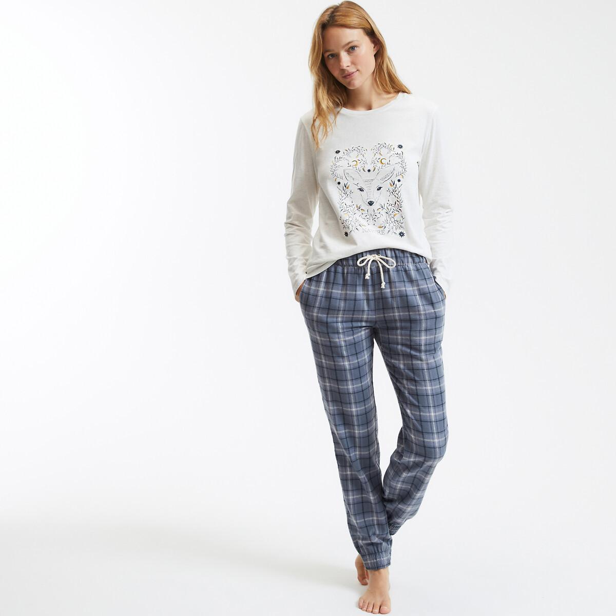 SO'HOME Pyjama mit bedrucktem Oberteil