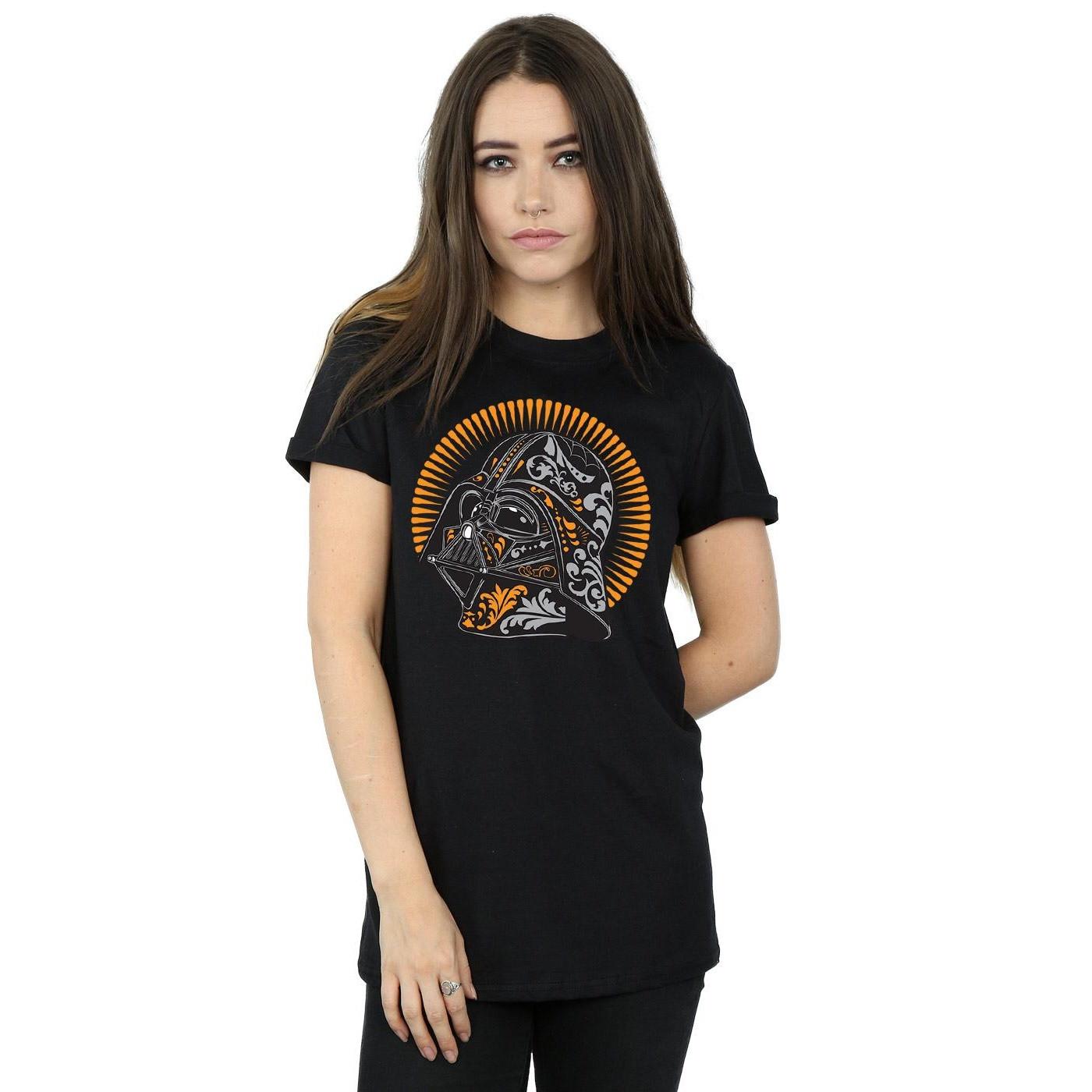 STAR WARS Dia De Los Muertos Bedrucktes T-Shirt