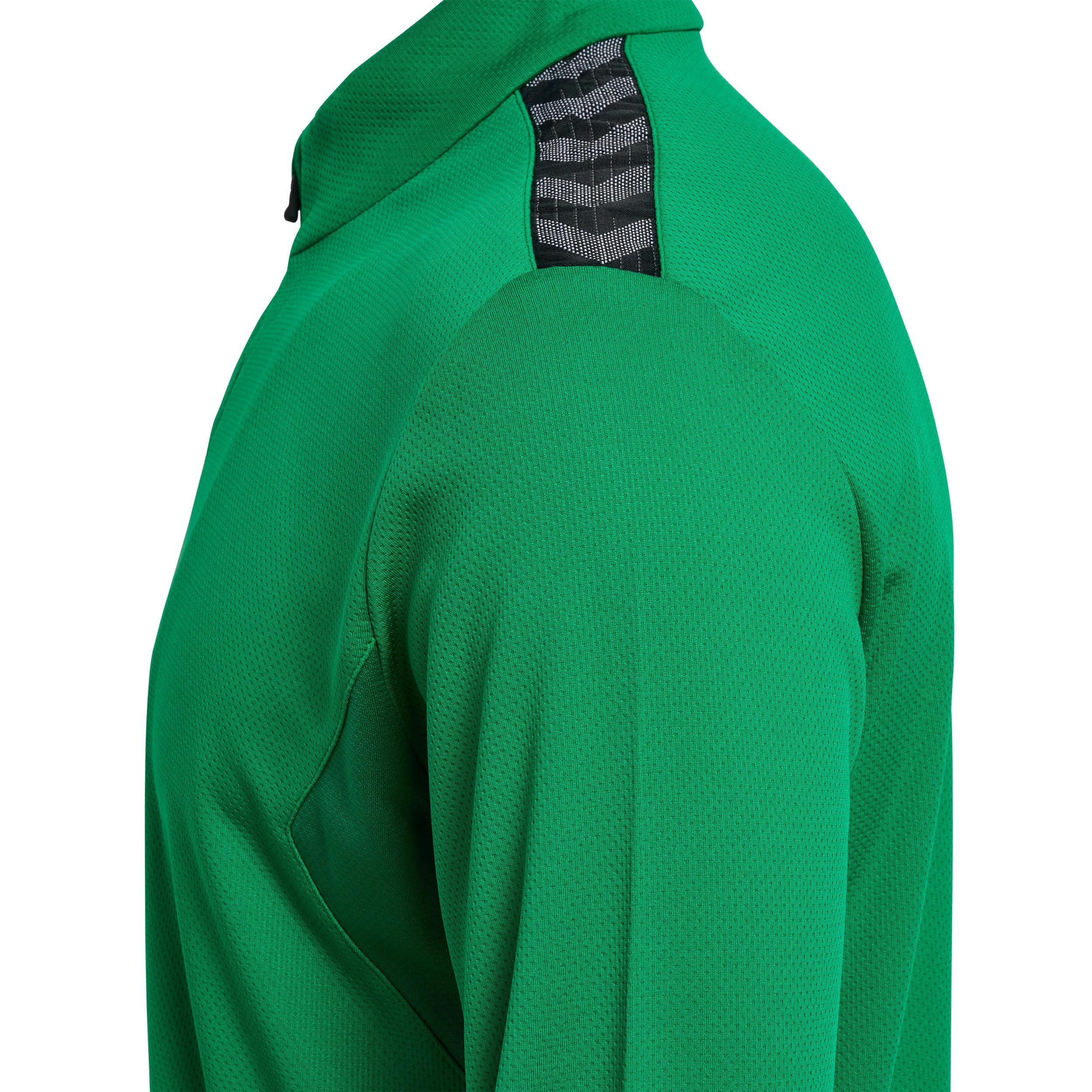 Hummel sweatjacke it reißverschluss aus polyester huel authentic