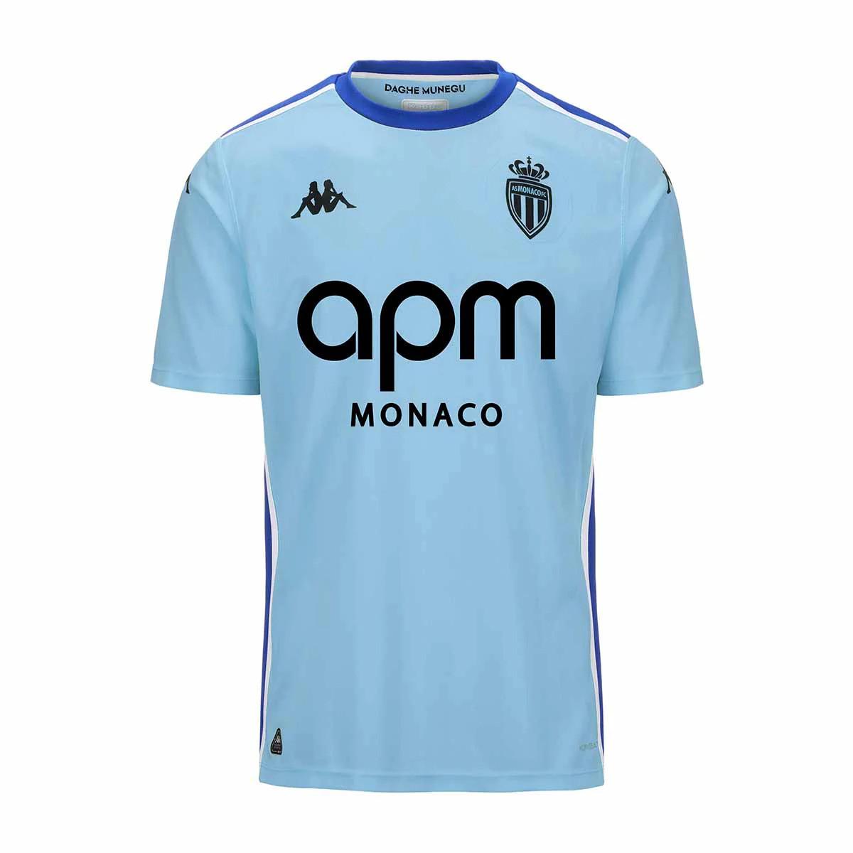 Kappa torwarttrikot für kinder as monaco kombat 2024/25