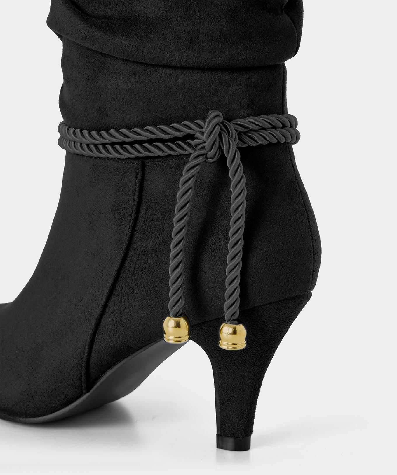 Joe Browns Slouch-Stiefel mit Kordel-Details