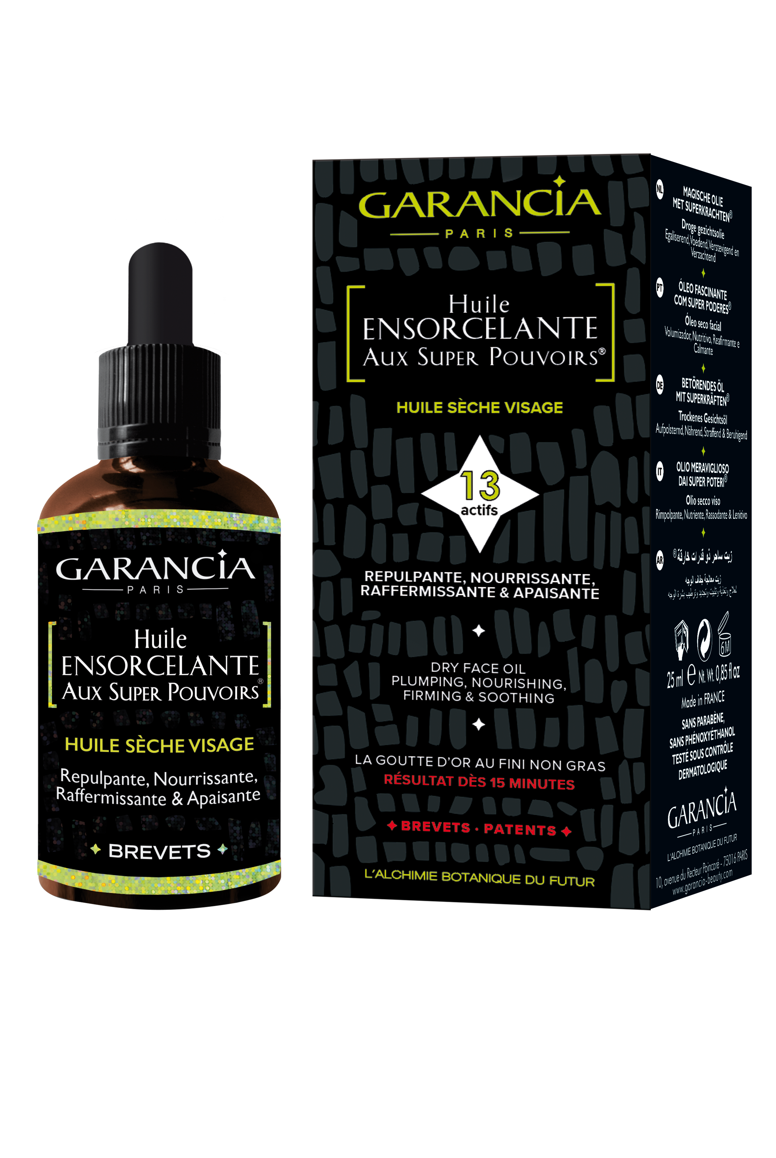 GARANCIA Huile Ensorcelante Huile Ensorcelante - Huile sèche visage