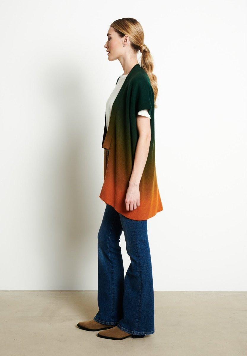 Studio Cashmere8 AVA 11 Kimono aus Kaschmir Tie & Dye - 100% Kaschmir
