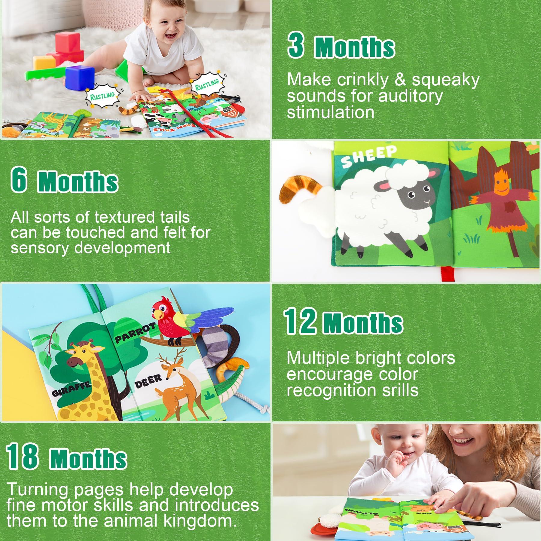 Activity-board Babybuch Knisterbuch Stoffbuch Fühlbuch Baby