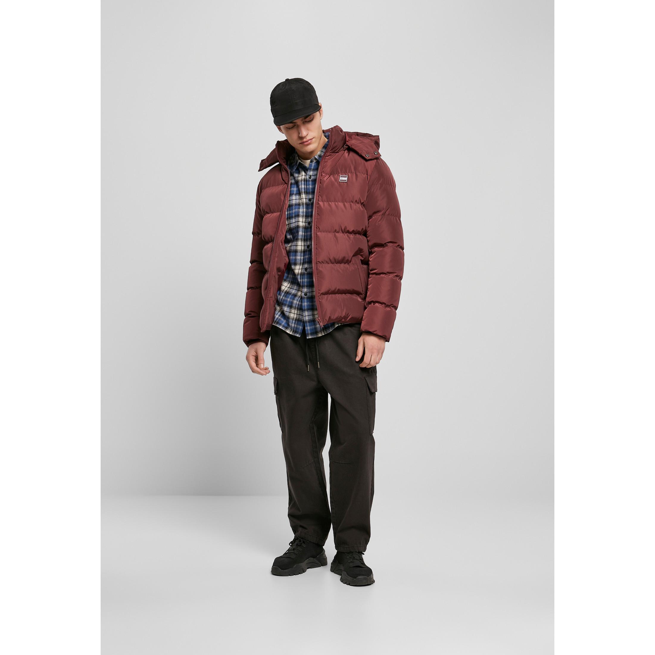 URBAN CLASSICS jacke hooded puffer