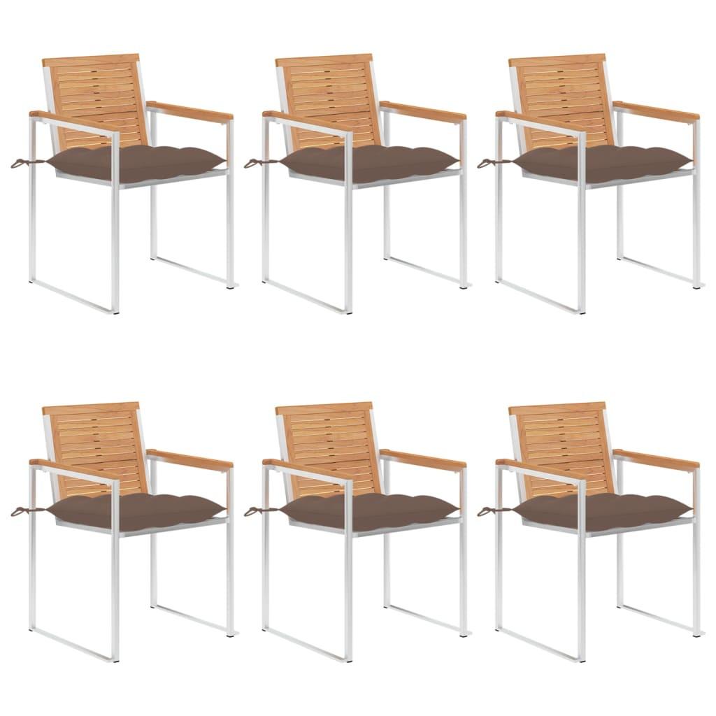 VidaXL Gartenstuhl teak