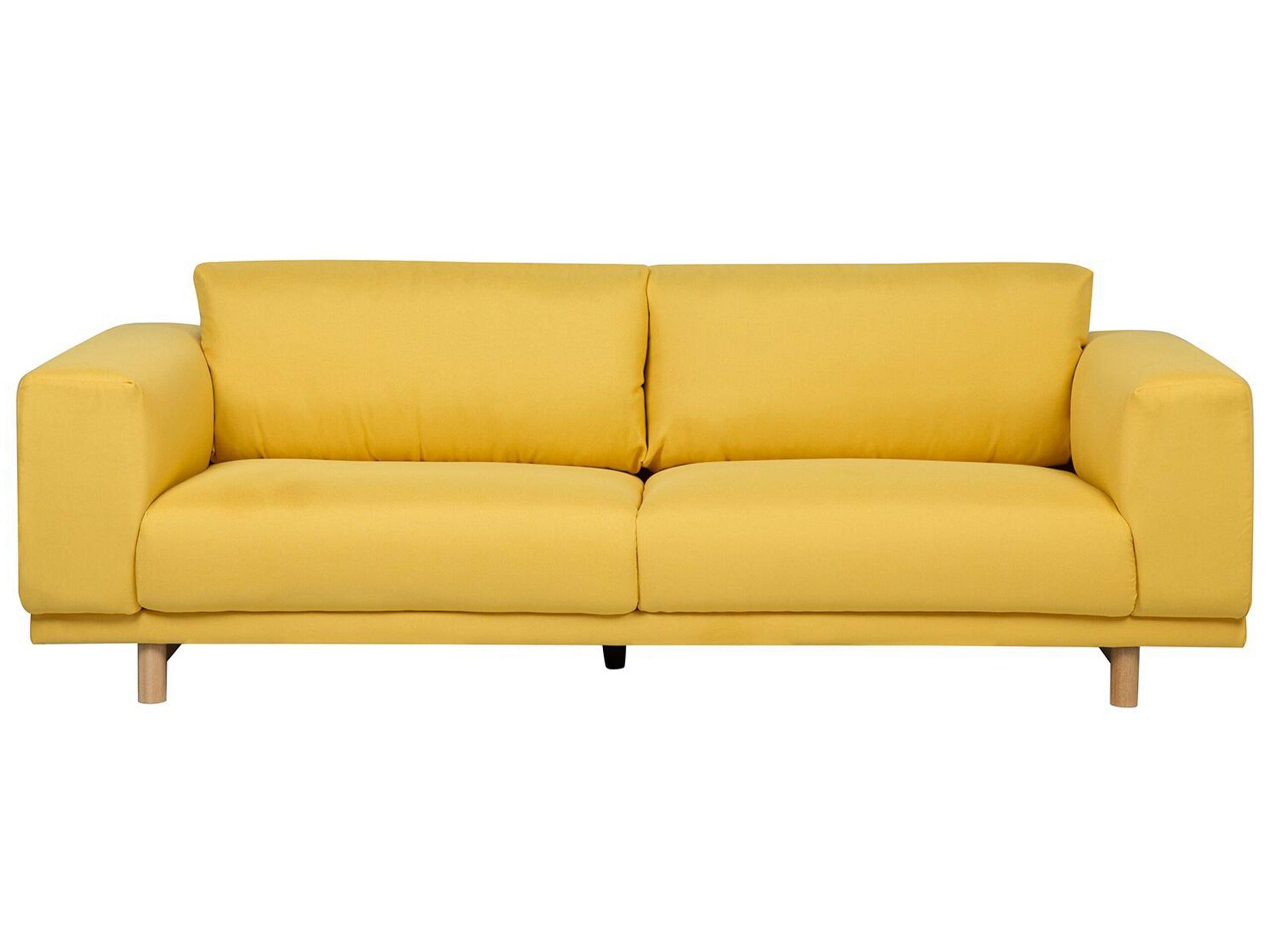 Beliani 3 Sitzer Sofa aus Polyester Modern NIVALA