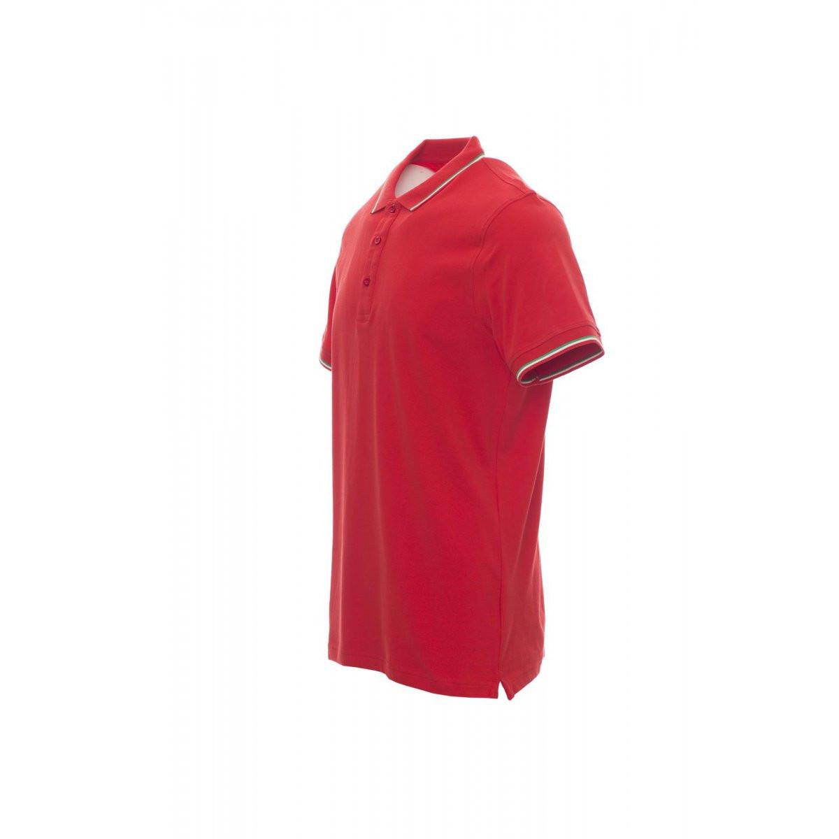 Payper Wear Polo-Shirt mit gestreiftem Kragen und Bündchen