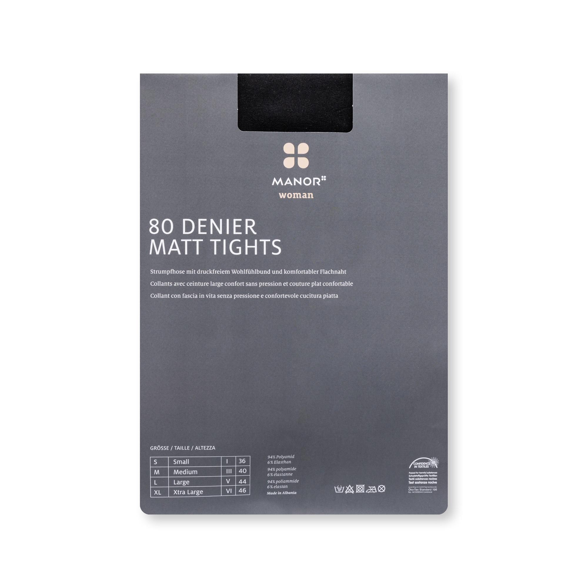 Manor Woman Strumpfhosen 80DEN