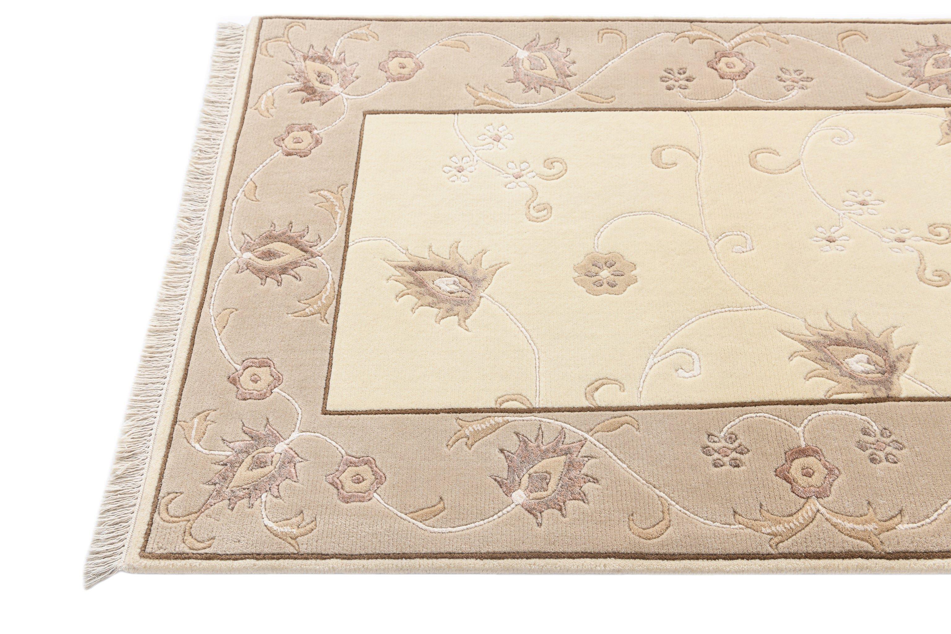 VIDAL Handgemachter Teppich Darya-Indian