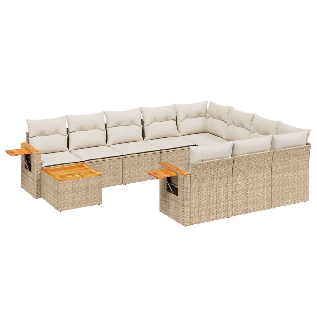VidaXL Garten sofagarnitur poly-rattan