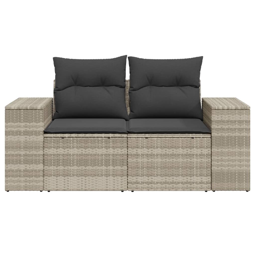 VidaXL Gartensofa poly-rattan