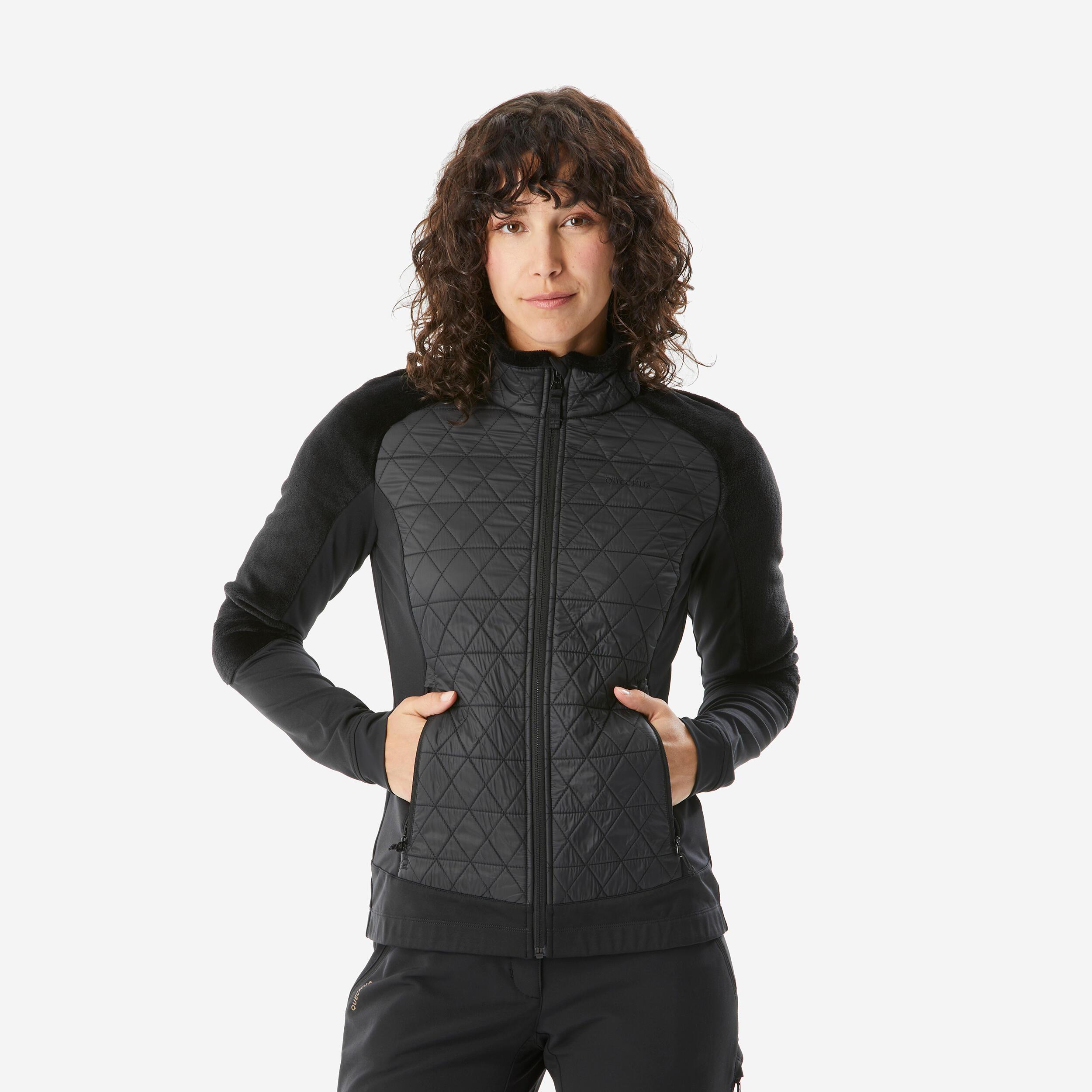 QUECHUA Fleecejacke warm Hybrid Winterwandern - SH900 Mountain