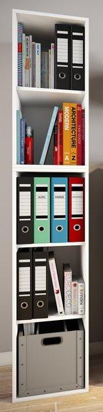 VCM XXL Aktenregal Bücherregal Regal Standregal Büroregal Ordnerregal Schrank 