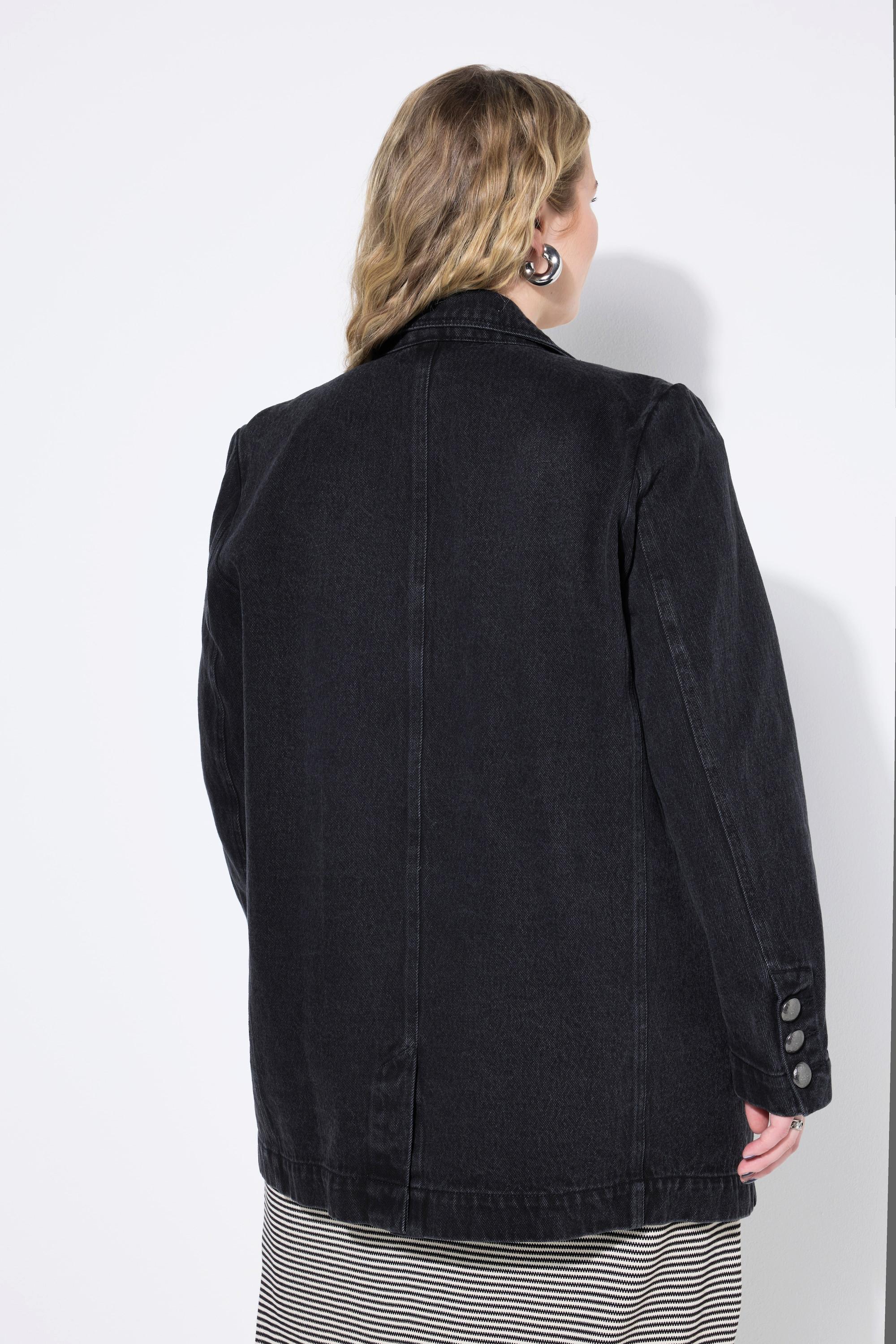 Studio Untold Blazer, Jeans, Loose Shape, Zweireiher