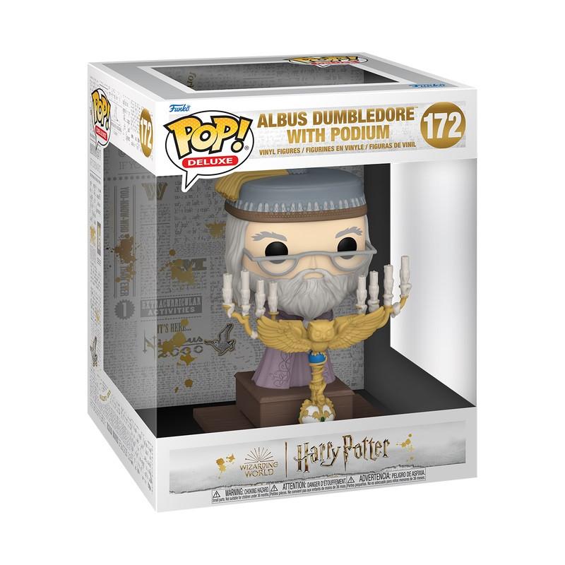 Funko Funko POP! Harry Potter: Albus Dumbledore w/Podio (172) DLX