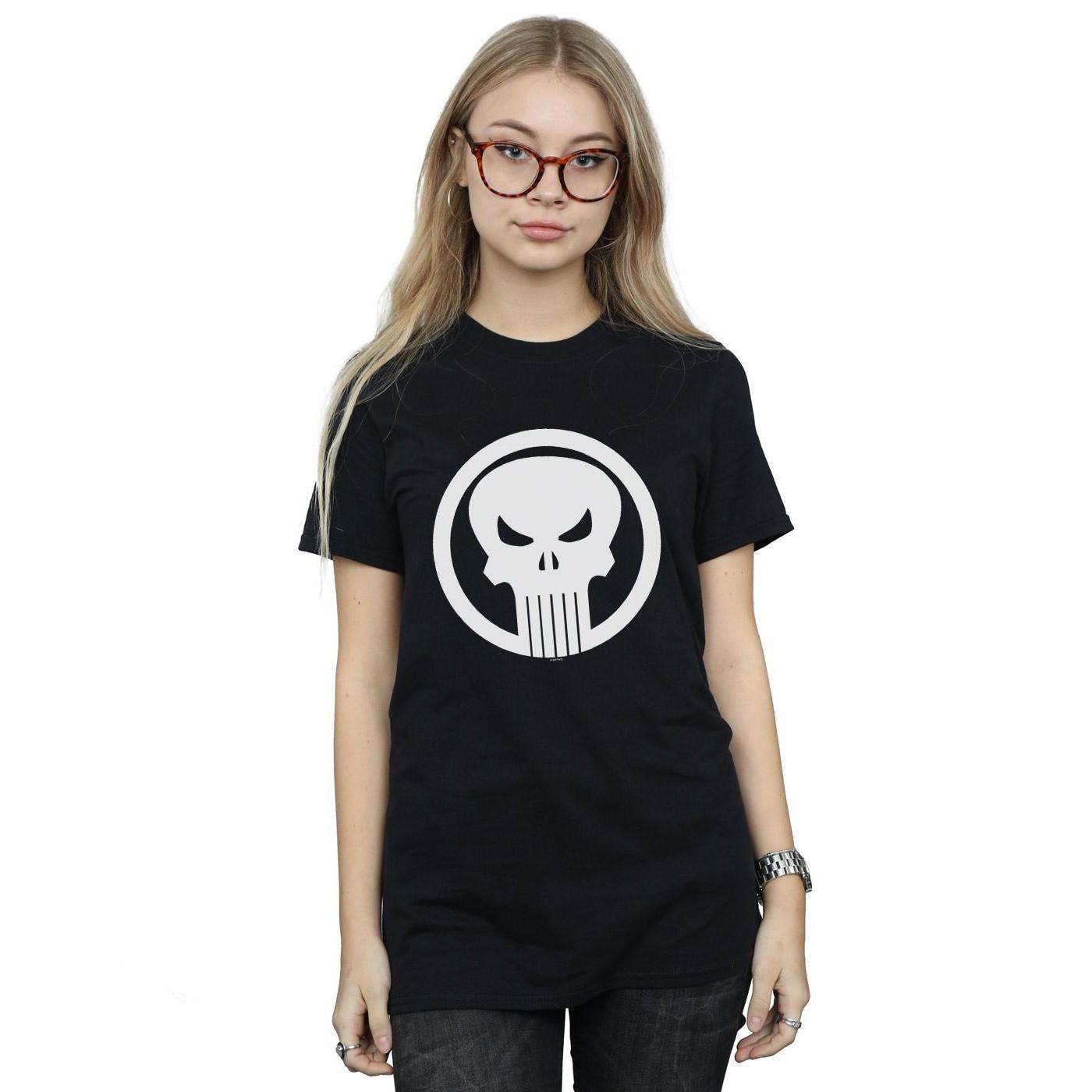 MARVEL The Punisher Skull Circle T-Shirt